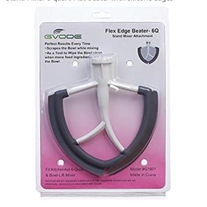 Gvode Flex Edge Beater for KitchenAid 6 Quartz NWT